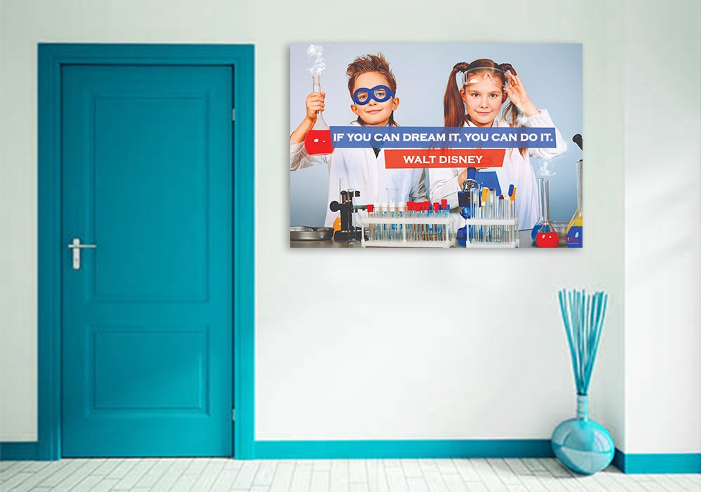 Walt Disney Okul Posteri