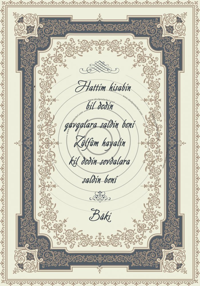 Baki Okul Posteri 2