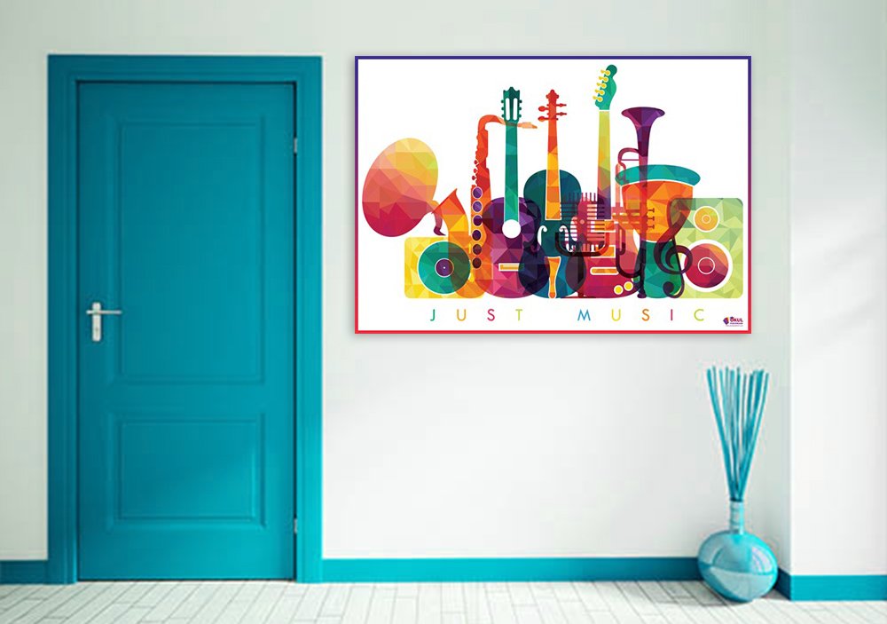 Just Music Okul Posteri