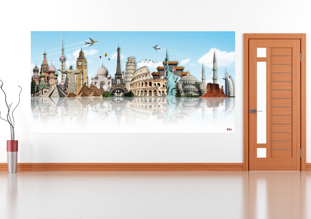 Şaheser Yapıtlar Okul Posteri