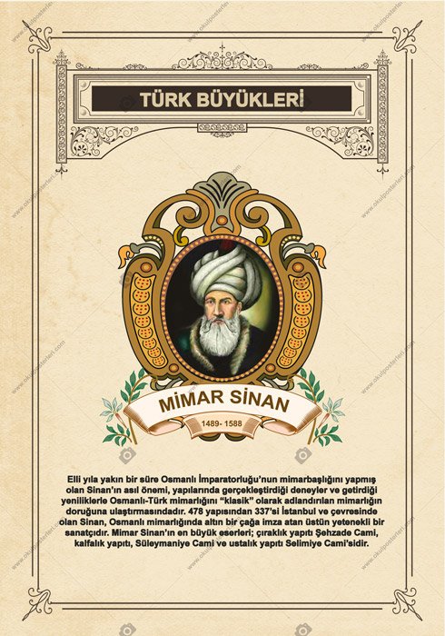 Mimar Sinan Okul Posteri