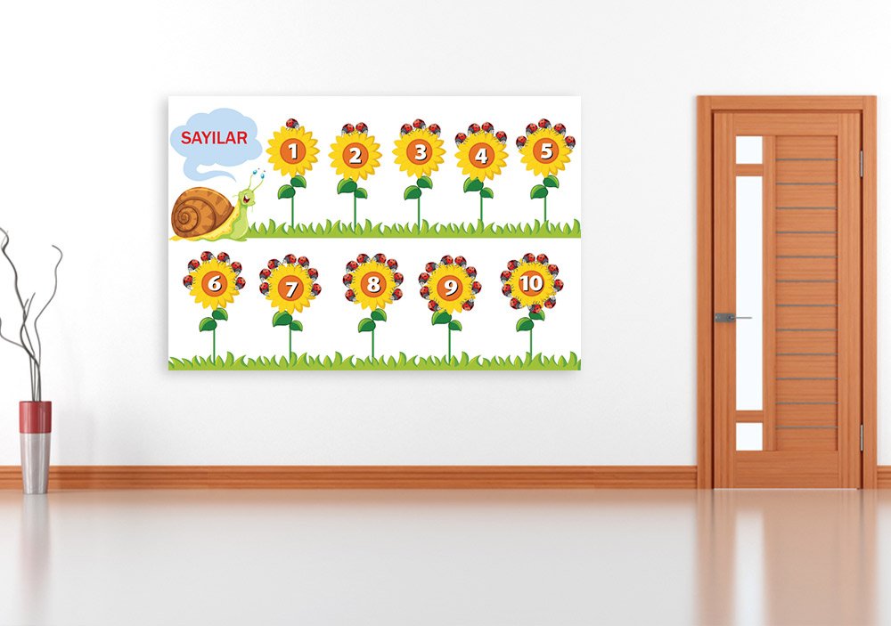 Sayılar Okul Posteri