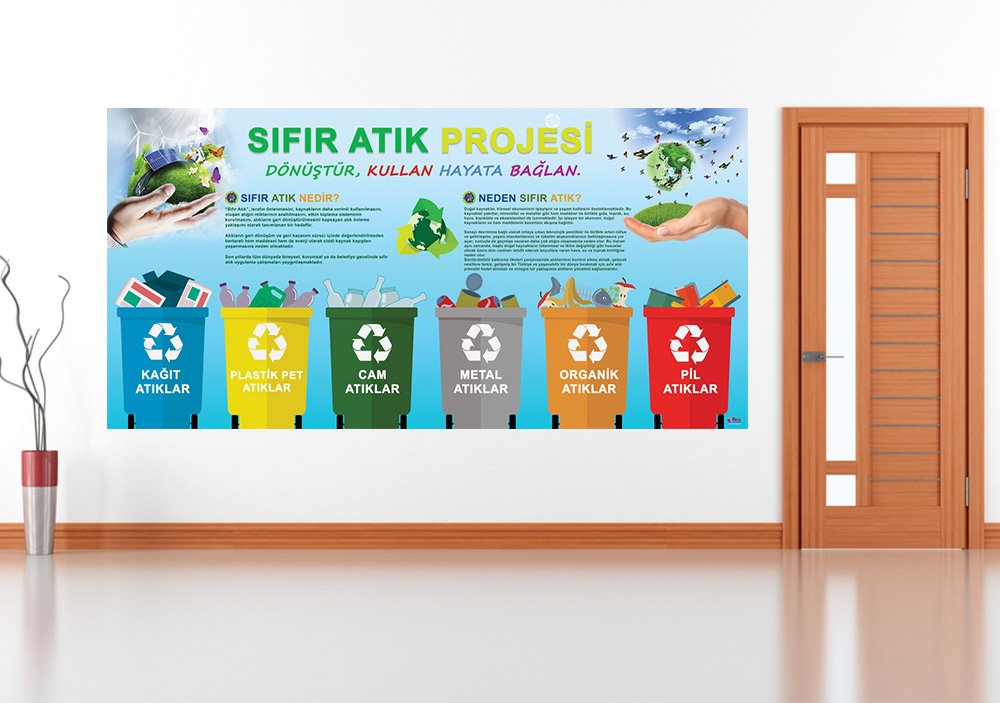 Sıfır Atık Projesi Okul Posterleri