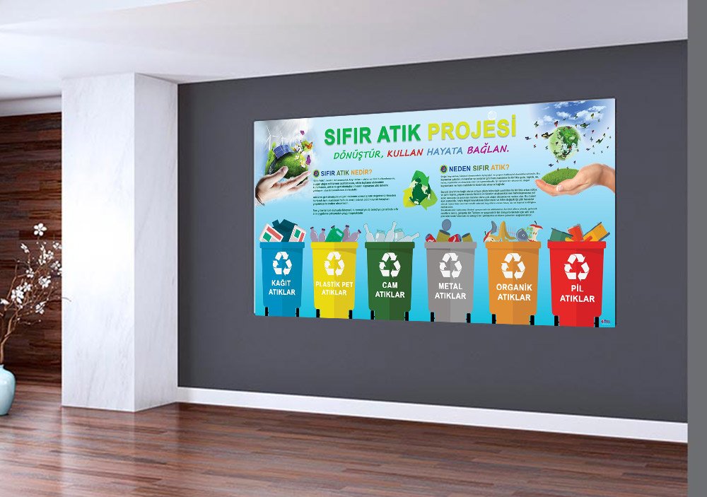 Sıfır Atık Projesi Okul Posterleri