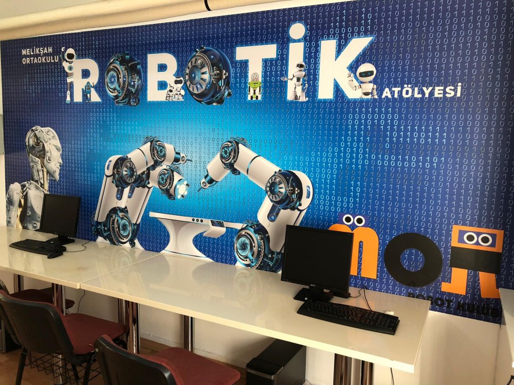 Robotik Kodlama Duvar Giydirme 34