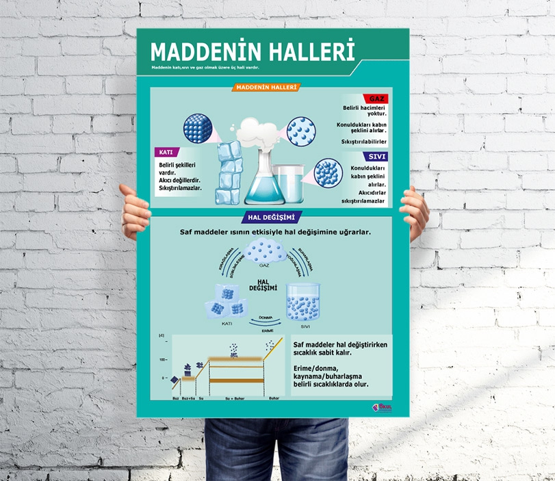 Maddenin Halleri Okul Afişi