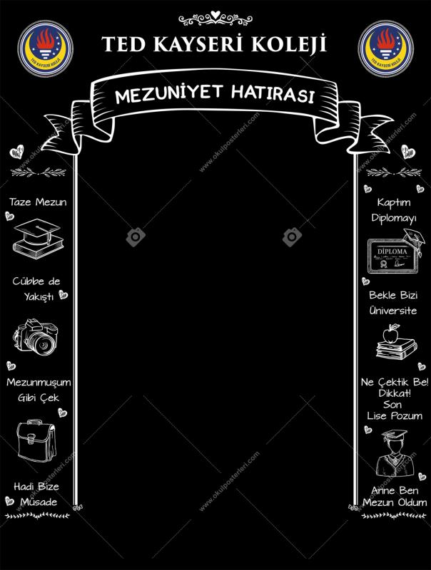 Lise Mezuniyet Hatırası Branda Perdesi