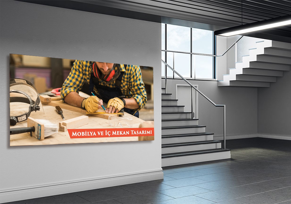 Mobilya ve İç Mekan Tasarımı Okul Posteri Mobilya ve İç Mekan Tasarımı Okul Posteri