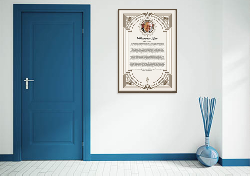 Muammer Sun Okul Posteri