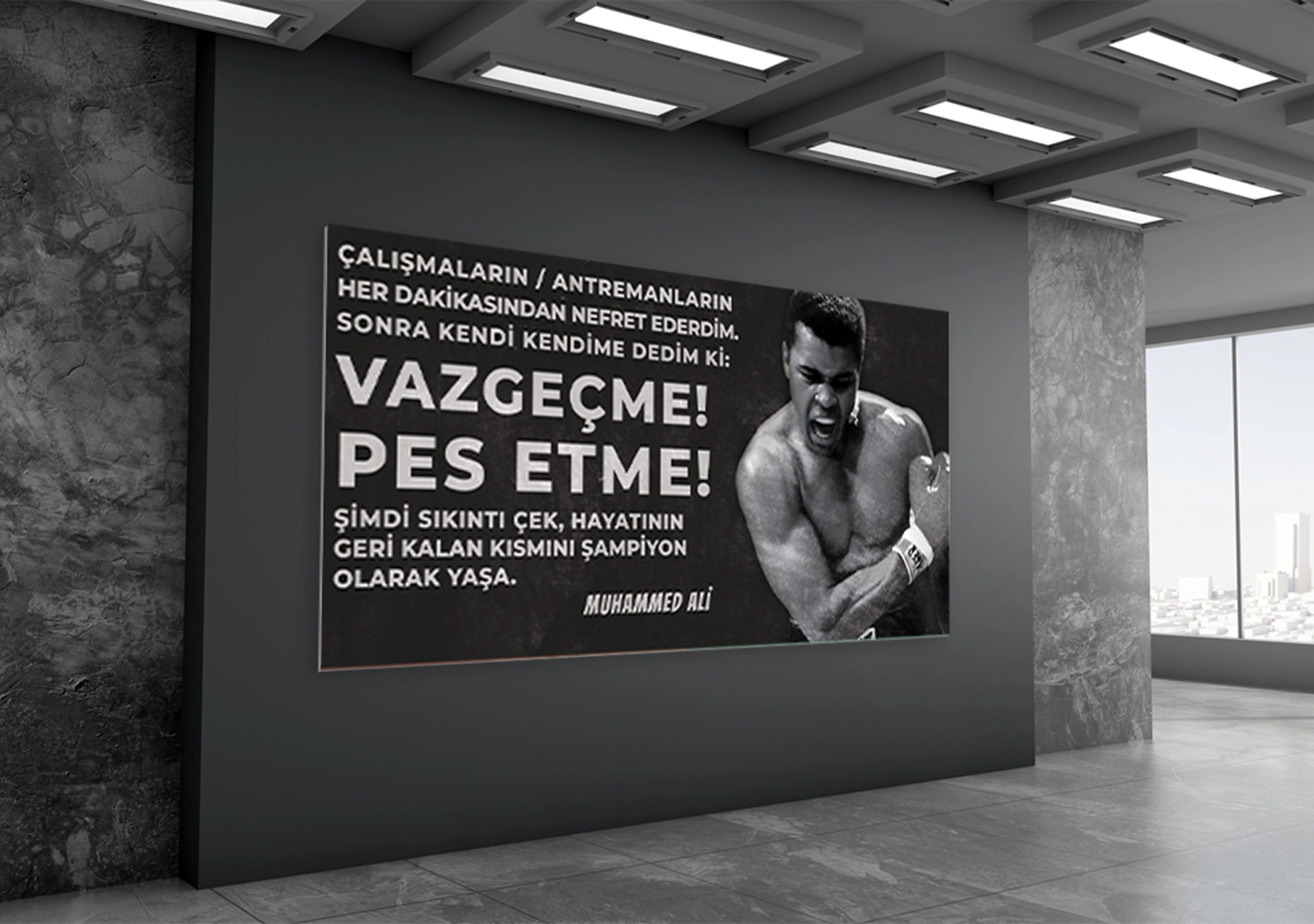 Muhammed Ali Okul Posteri 