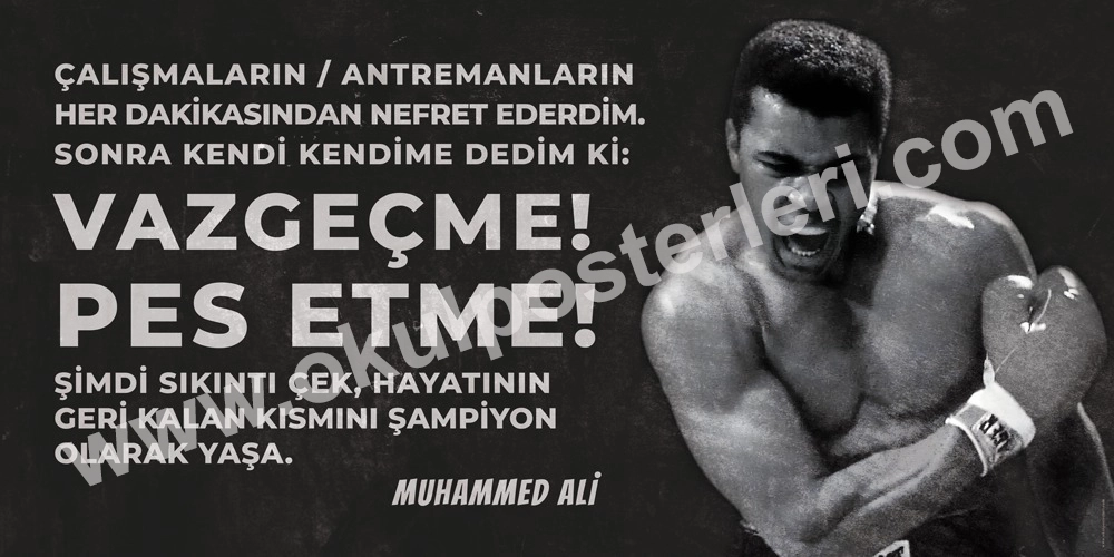 Muhammed Ali Okul Posteri 