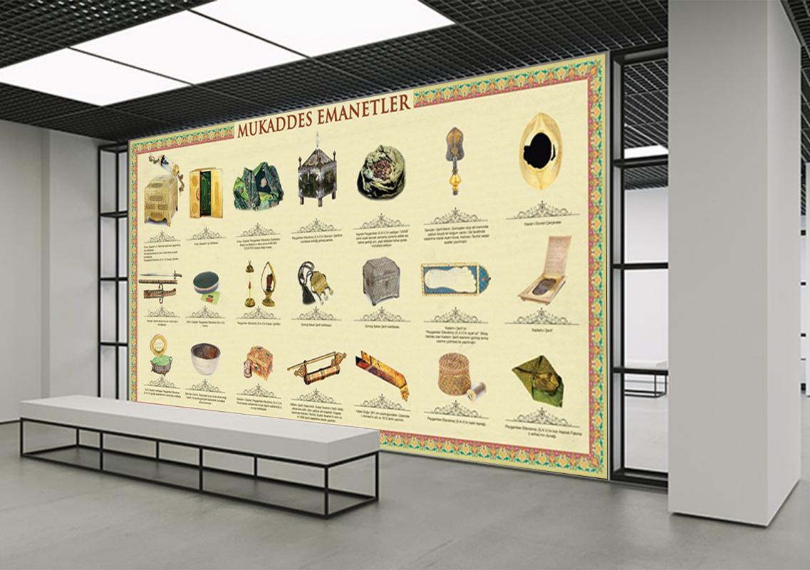 Mukaddes Emanetler Okul Posteri