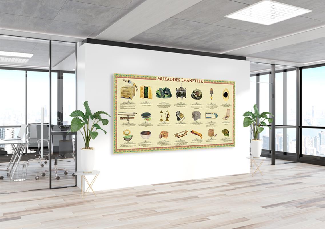 Mukaddes Emanetler Okul Posteri