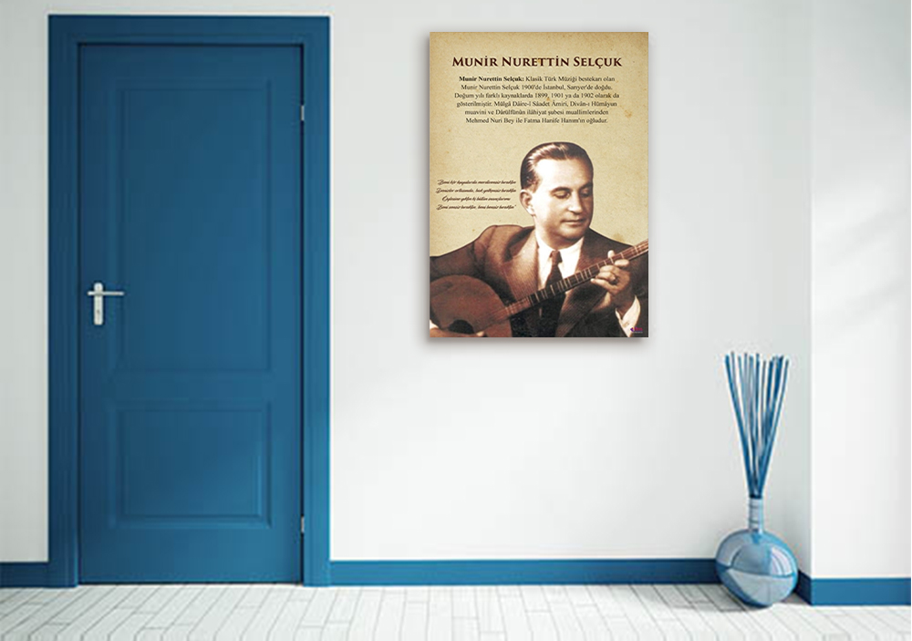 Munir Nurettin Selçuk Okul Posteri
