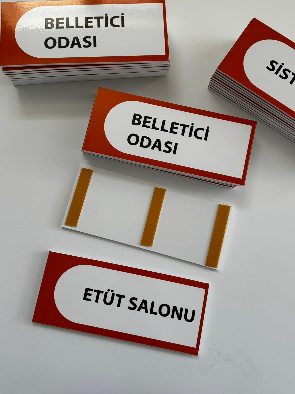 Okul Kapı İsimliği DEKOTALI (Yeni Yönetmelik)