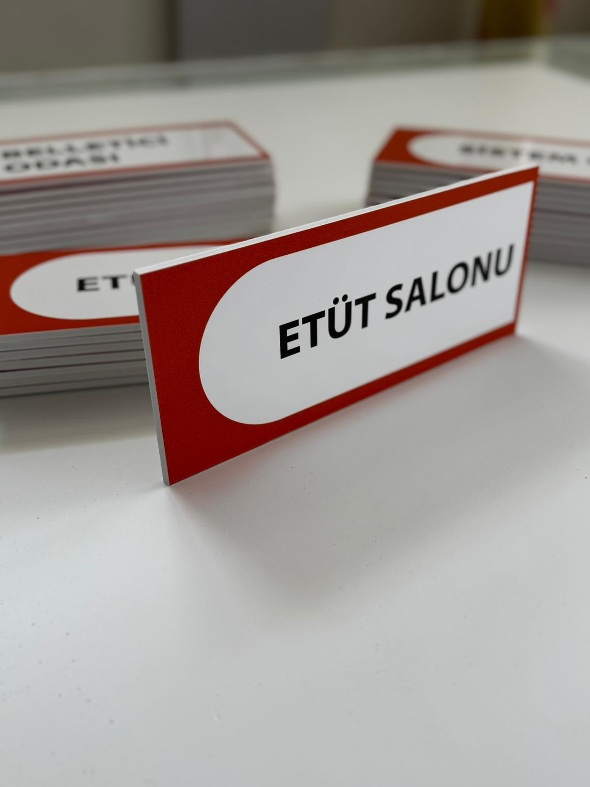 Okul Kapı İsimliği DEKOTALI (Yeni Yönetmelik)