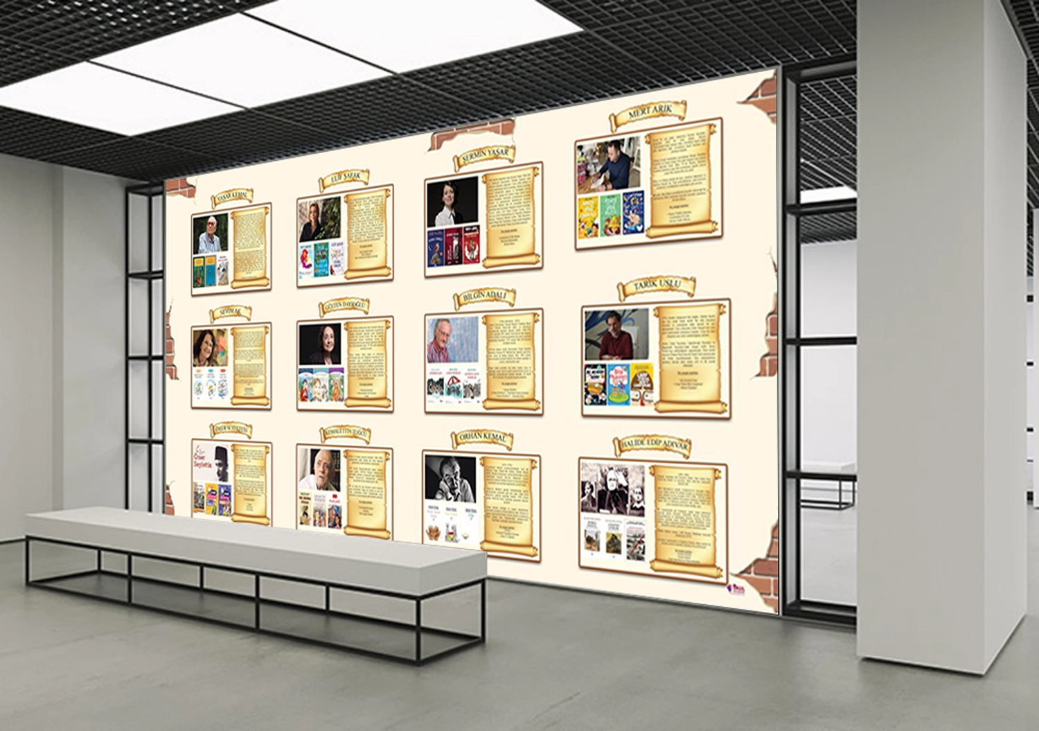 Okuyan Gençlik İçin İlham Kaynakları Okul  Posteri