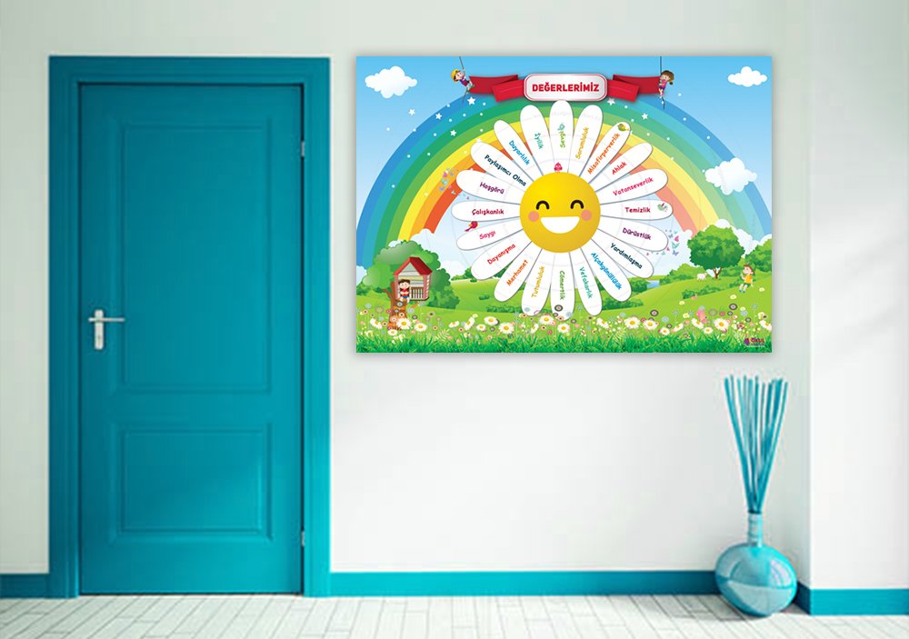 Değerler Eğitimi Okul Posteri