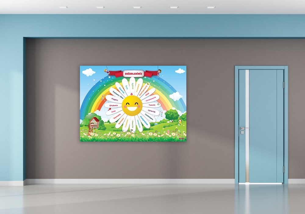 Değerler Eğitimi Okul Posteri