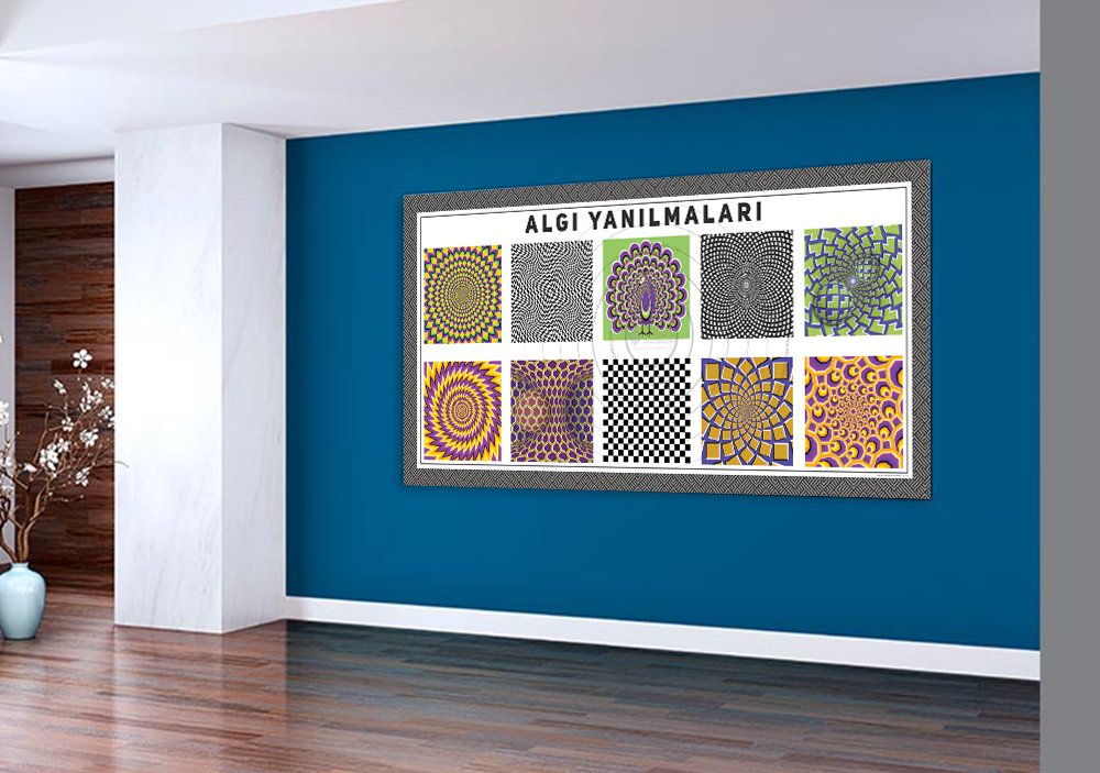 Algı Yanılmaları Okul Posteri
