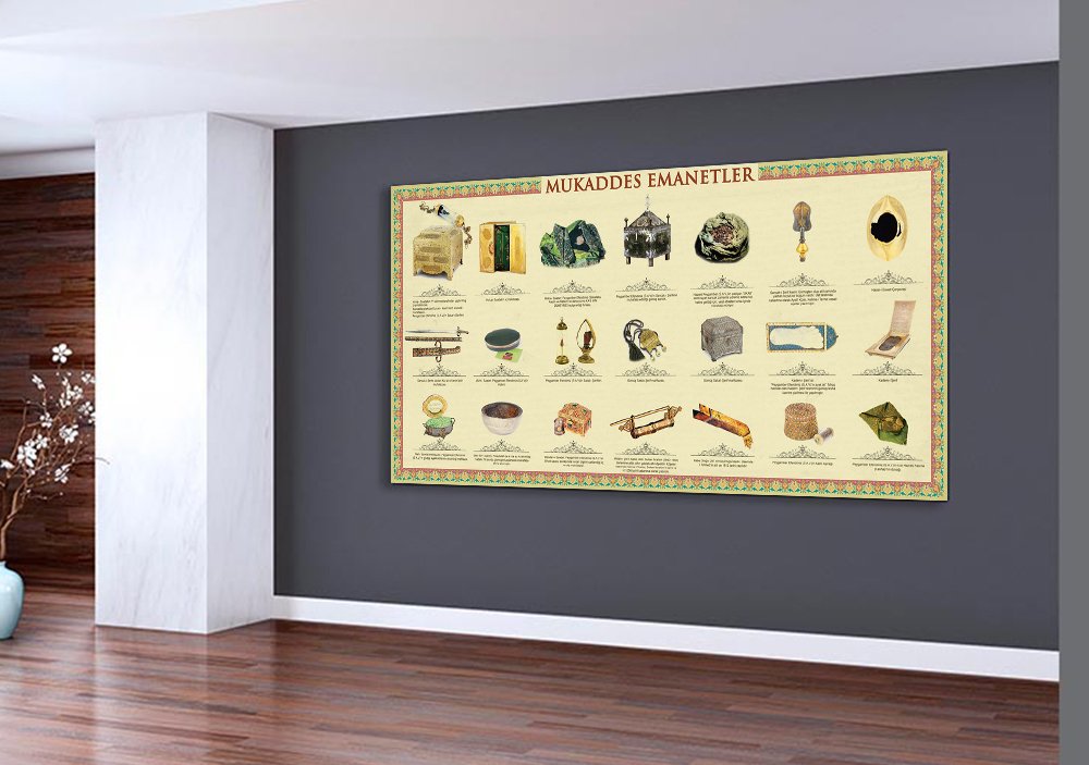 Mukaddes Emanetler Okul Posteri