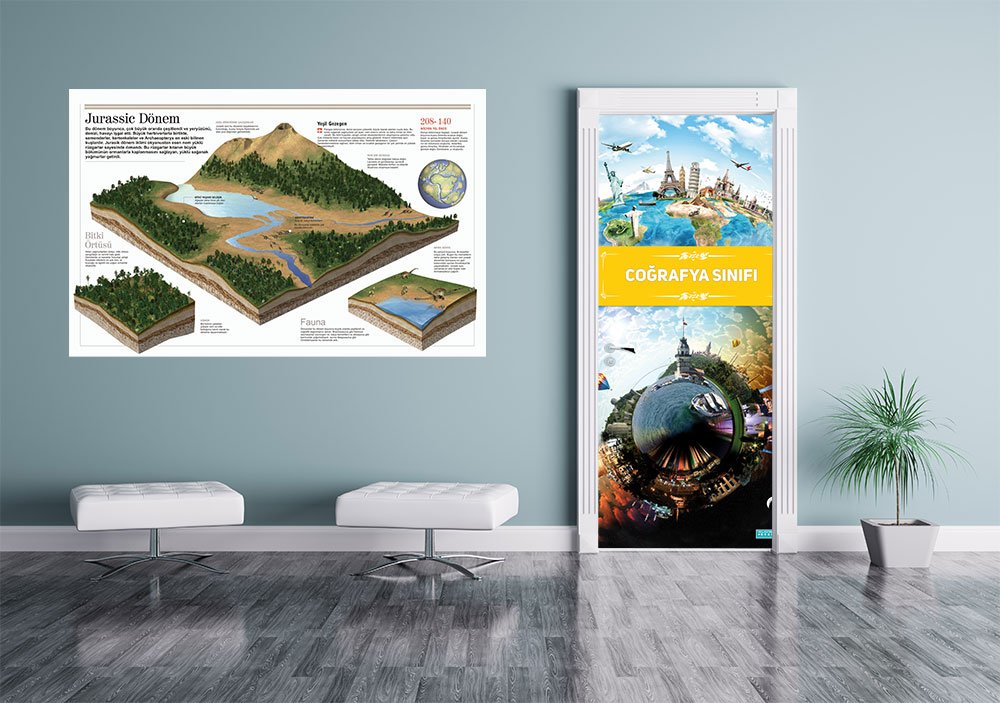 Jurassic Dönem Okul Posteri