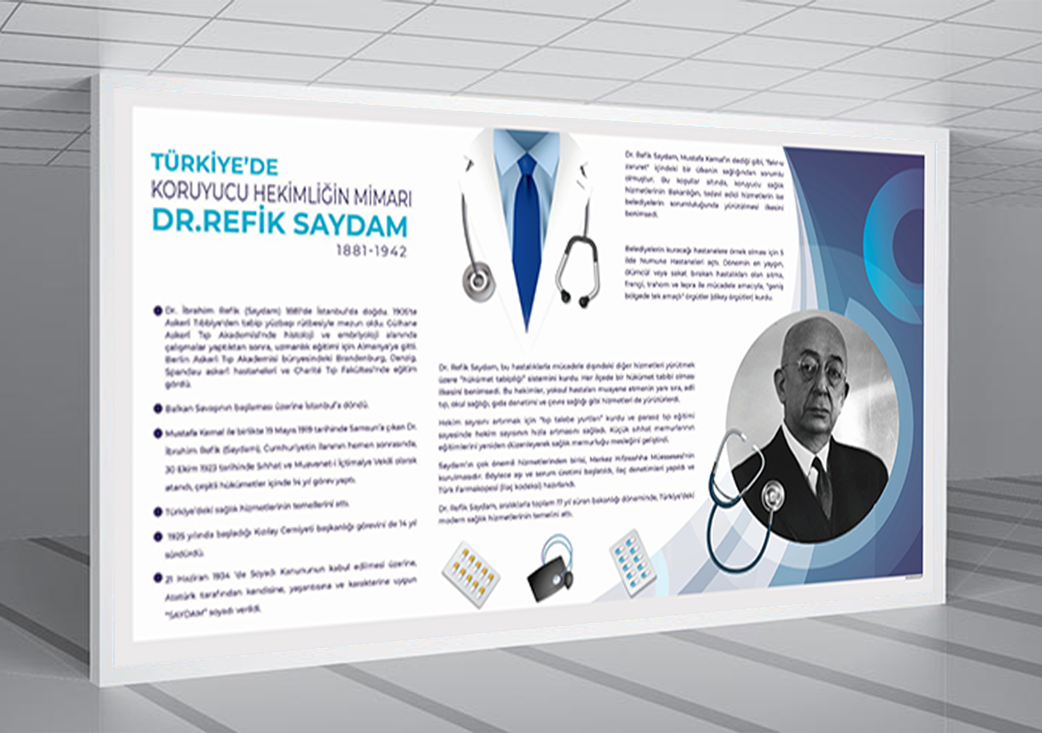 Cumhuriyetin Sağlık Devi: Refik Saydam’ın İzleri Okul Posteri