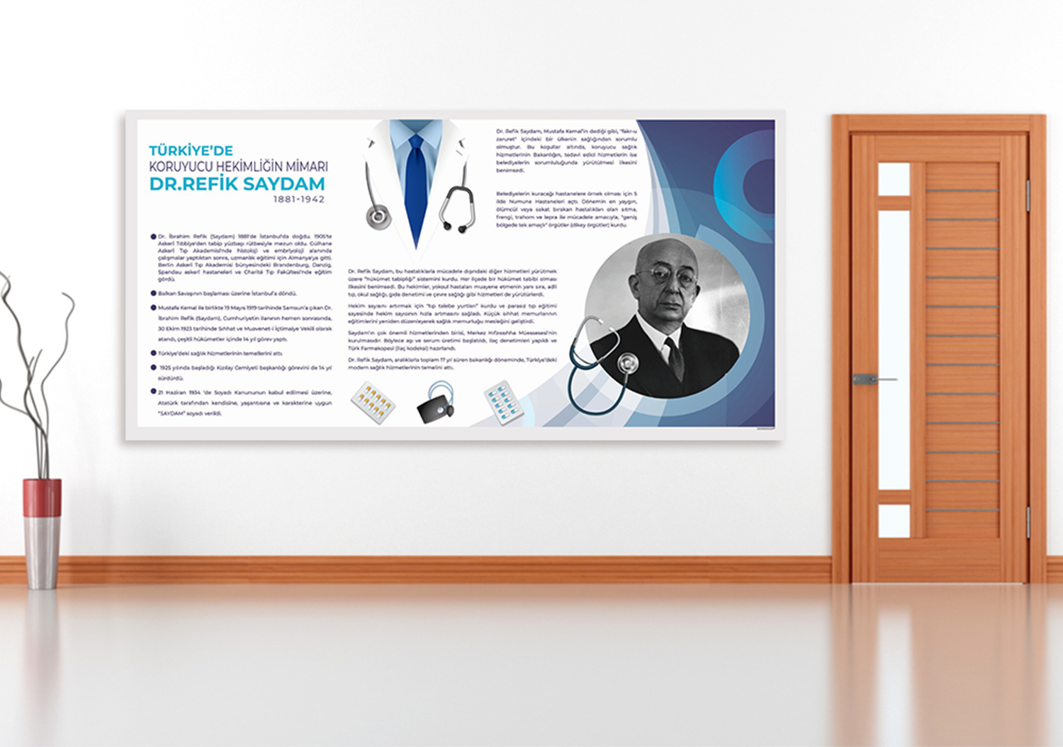 Cumhuriyetin Sağlık Devi: Refik Saydam’ın İzleri Okul Posteri