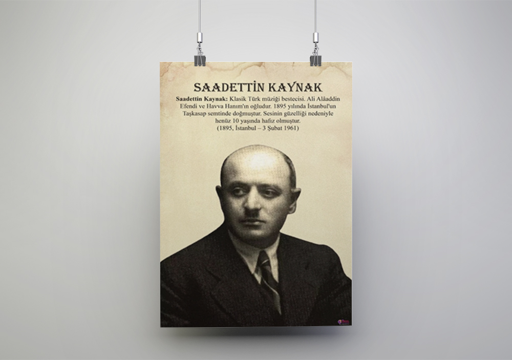 Saadettin Kaynak Okul Posteri