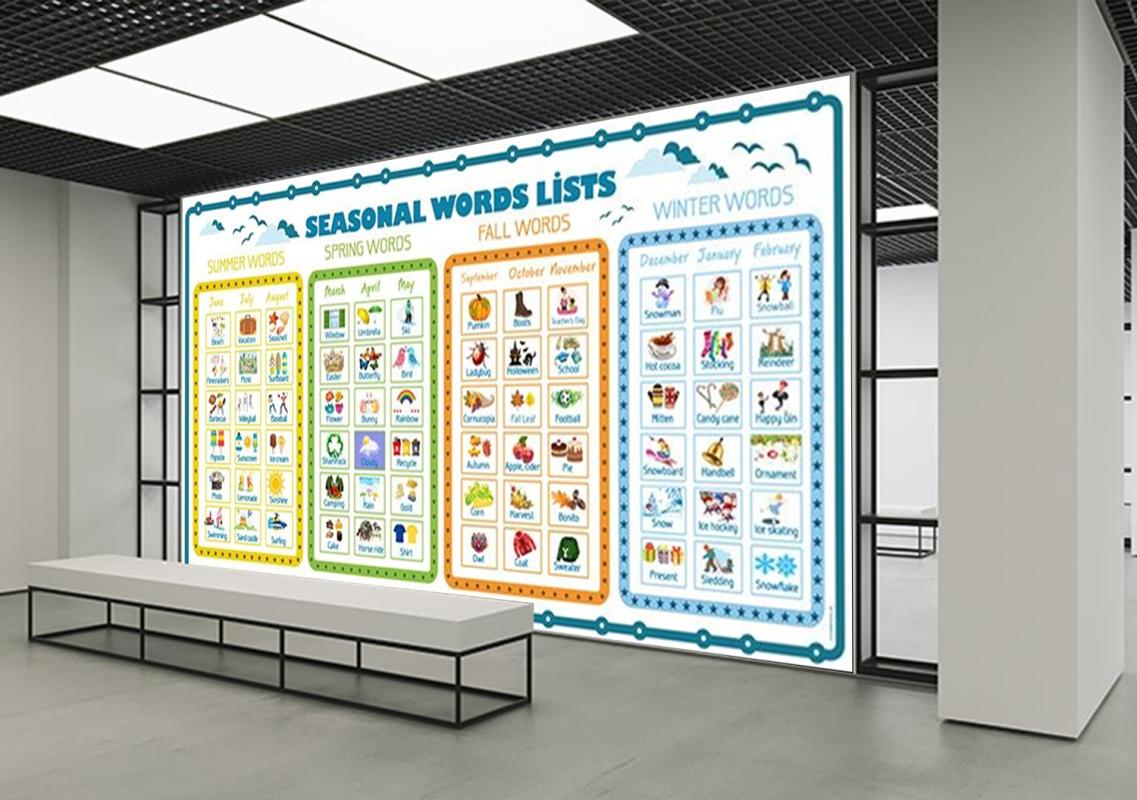 Seasonal Word Lists
