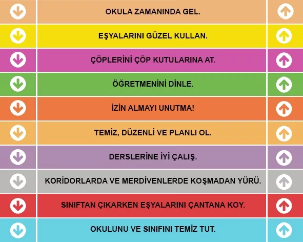 Eğitim Merdiven Yazısı 6