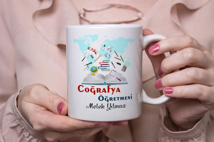 Coğrafya Öğretmeni Kupa Bardak 2