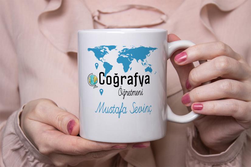 Coğrafya Öğretmeni Kupa Bardak 5