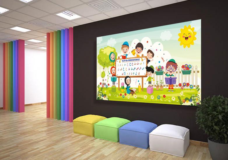 Kuran Kursu Okul Posteri