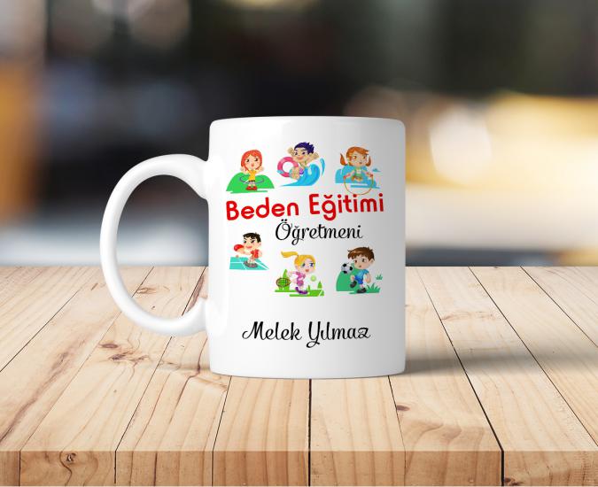 Beden Eğitimi Öğretmeni Kupa Bardak 4