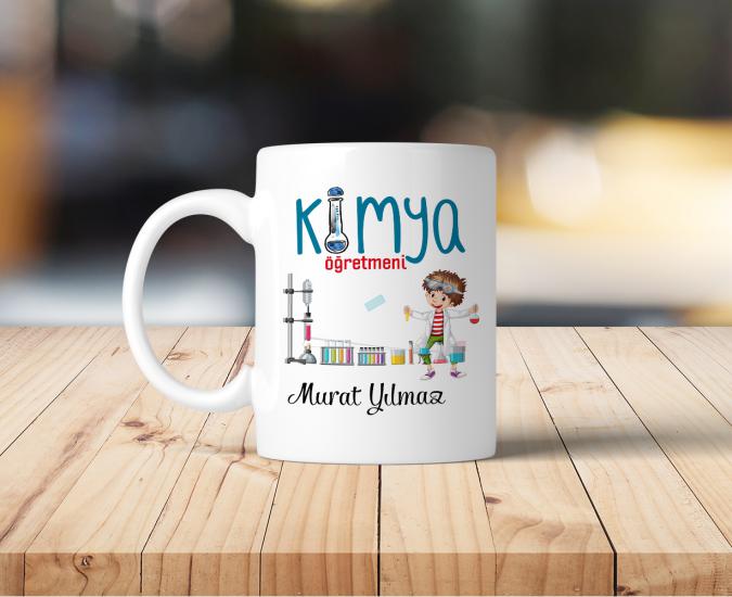 Kimya Öğretmeni Kupa Bardak 7