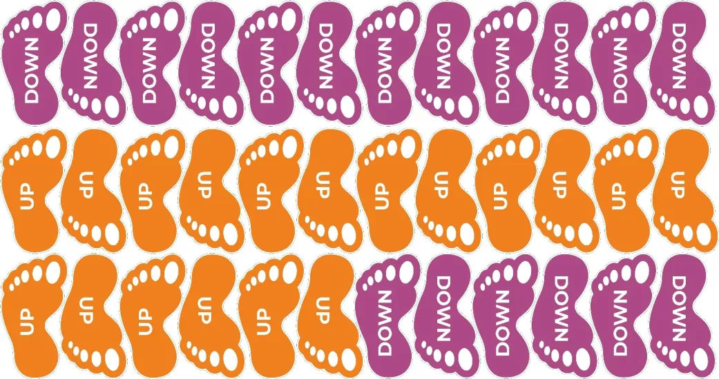 Up - Down Ayak izi