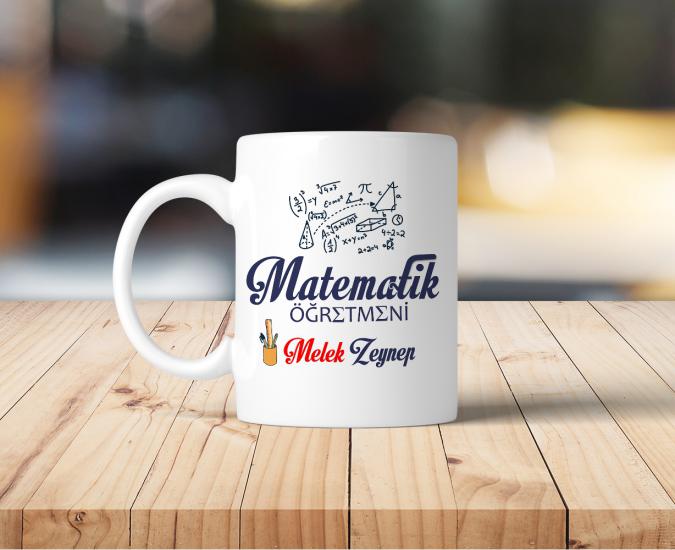 Matematik Öğretmeni Kupa Bardak 8