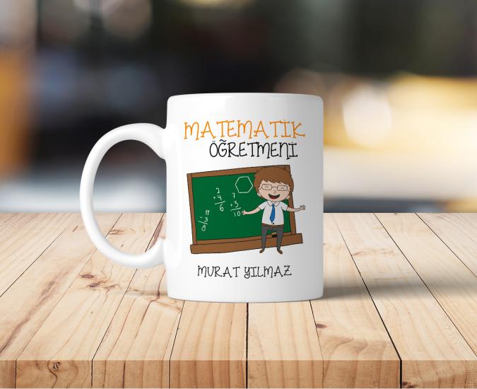 Matematik Öğretmeni Kupa Bardak 9