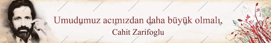 Yedi Güzel Adam Cahit Zarifoğlu Kiriş Yazısı