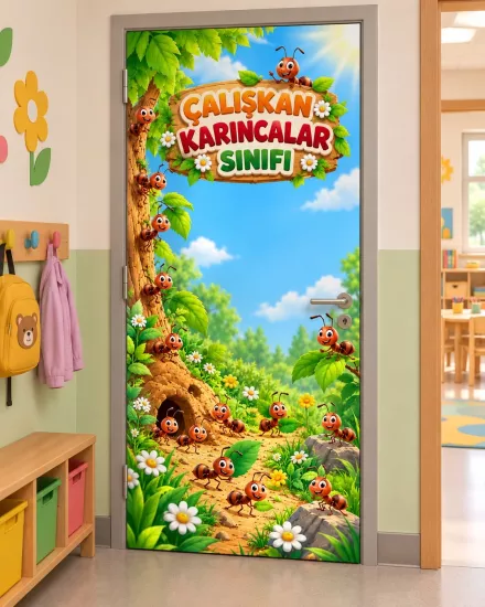 Anasınıfı Kapı Giydirmesi 43