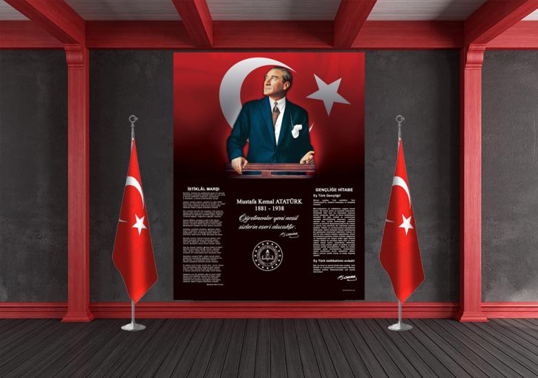 Atatürk Köşesi 6 Okul Posteri