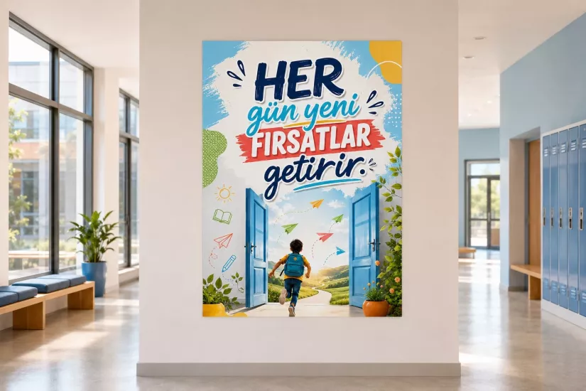 Hergün Yeni Bir Fırsat Rehberlik Posterlik
