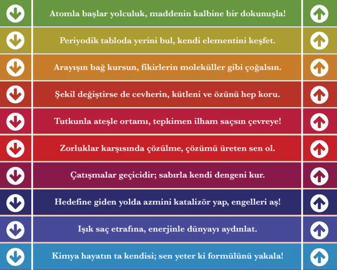 Kimya Merdiven Yazısı 6