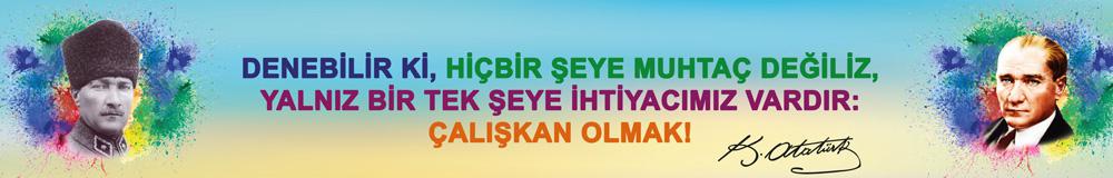 Atatürk Vecizeleri Kiriş Yazısı 1