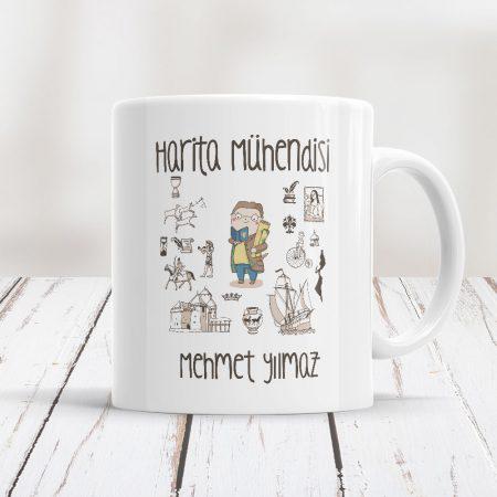 Harita Mühendisi Kupa Bardak 2
