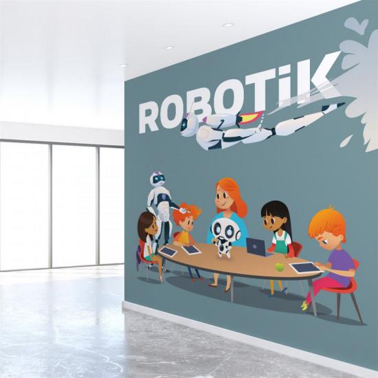 Robotik Kodlama Duvar Giydirme 19