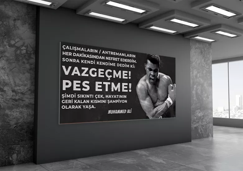 Muhammed Ali Okul Posteri 