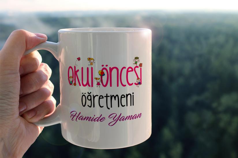 Okul Öncesi Öğretmeni Kupa Bardak 5