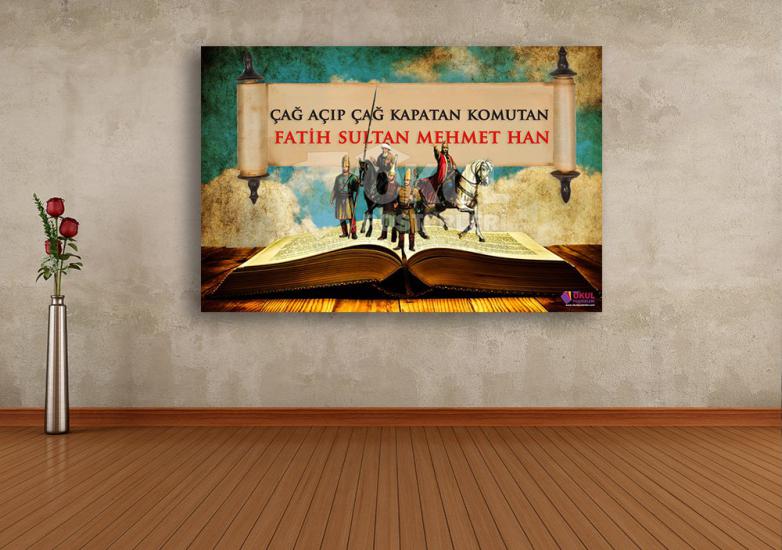 Fatih-Sultan-Mehmet-Han 2 Okul Posteri